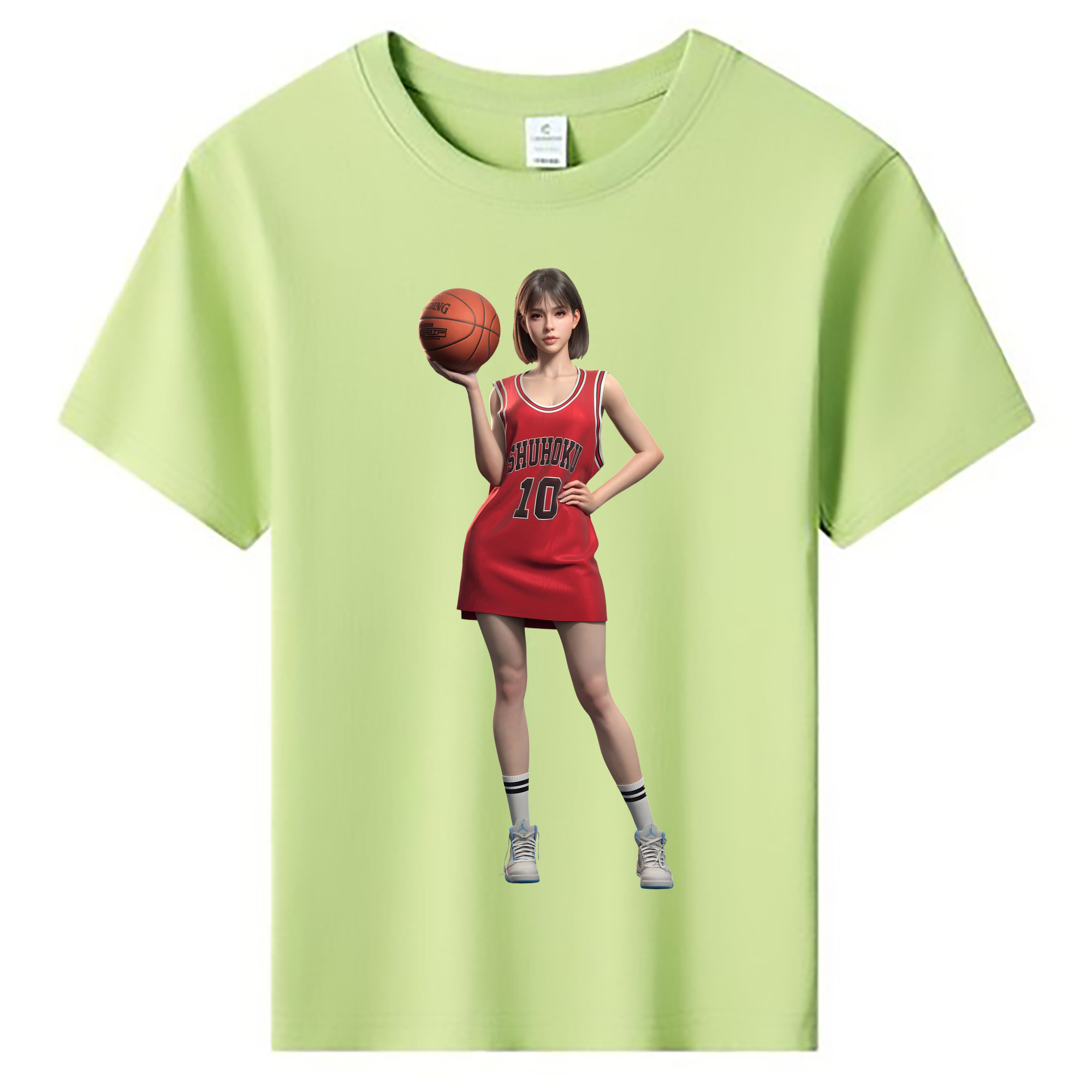 （画像用） SLAM DUNK／スラムダンク 綿100％キッズTシャツ（フロントプリント）